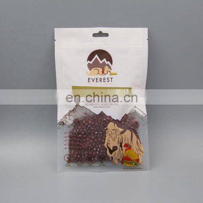 biodegradable food Grade plastic resealable vacuum seafood bags for frozen food packaging