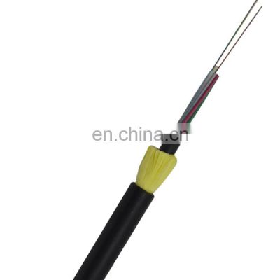 Hunan GL top selling fiber optic cable mode multiple outdoor adss 12 cores single sheet 2000n adss cable ground wire