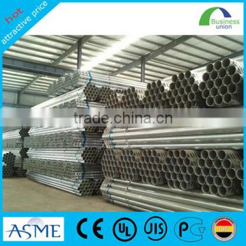hot sale hot dipped galvanized steel pipe steel tube steel piping price