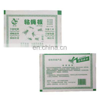 Promotion high quality eco-friendly flies killer fly glue board fly glue trap for indoor