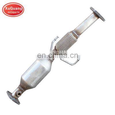 XUGUANG  hot sale direct fit auto catalytic converter for Brilliance zhonghua V5 1.6 with flexible pipe