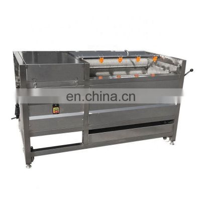 Customized Automatic Sweet Potato Chips Machine Stainless Steel Potato Washing Peeling And Cutting Machine Potato Peeling