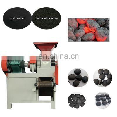 Sawdust Rice Husk Charcoal Coal Ball Briquettes Roller Type Charcoal Briquette Machine Coal Ball Press Machine