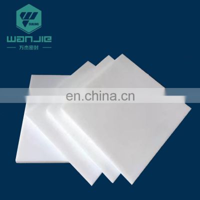 Factory Sale custom free cutting light weight cutting white PTFE plastic sheet