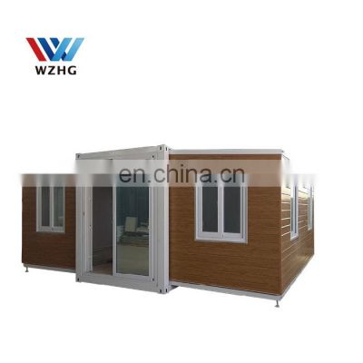 20ft Australia standard prefab house expandable container homes house with cladding and solar system