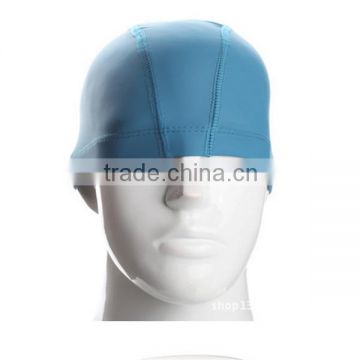 Design your own swim cap , ear protection silicone swim cap