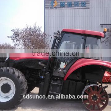 Wheeled Tractor YTO 1254 model,front end loader TZ12D for YTO 1254 tractor