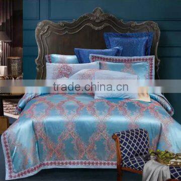 Luxury yarn dyed jacquard duvet cover set
