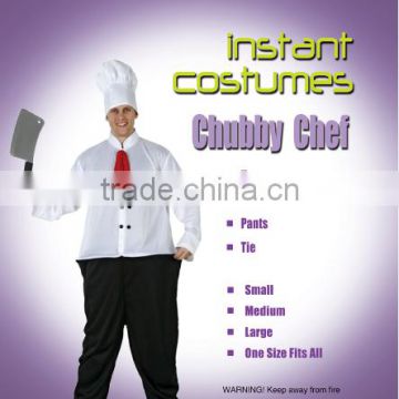 Adult Chubby chef costumes party costumes carnival dress halloween christmas dress career clothes