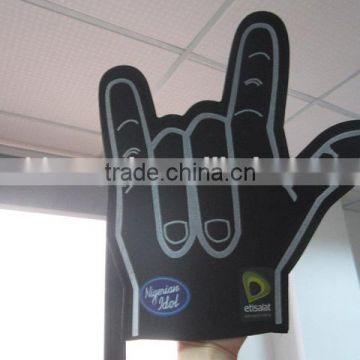 Promotional Cheering EVA Foam Fan Hand Concert foam hand