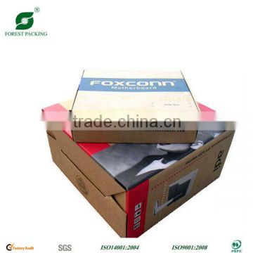 PRINTED CORRUGATED ELECTRONIC PRODUCT PACKING BOX