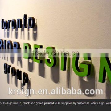 3d acrylic mini letter sign of company logo for advertising