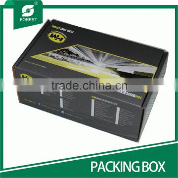 STANDARD SIZE CORRUGATED SHOES PACKAGING BOX WITH PRINT