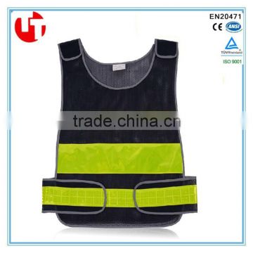 100% polyester mesh PVC reflective high visibility traffic police jacket                        
                                                Quality Choice