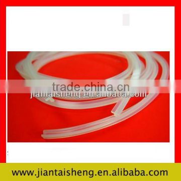 Customise white silicone extruded rubber strip