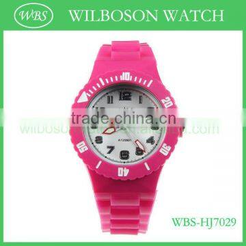 2013 trendy women watch silicone