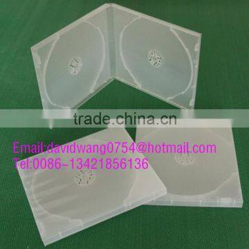 pp cd case clear double Round corner-10mm