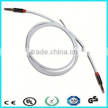 Extension TPE 1.2m male to male white 3.5mm stereo cable