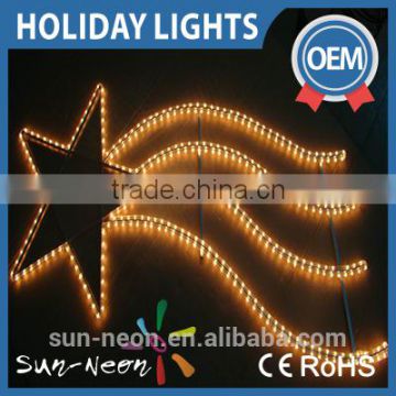 CE/GS/RoHS LED falling star pole light