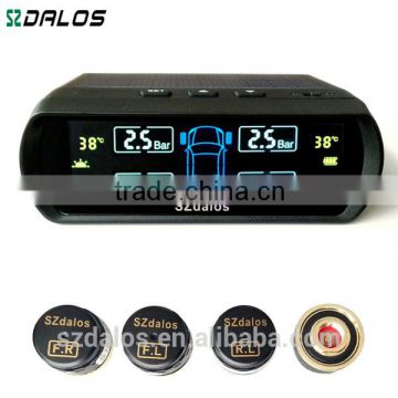 Car diagnostic tool wireless external dalos tpms solar power auto bluetooth tyre pressure digital brand