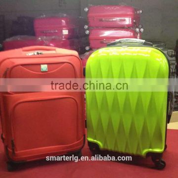 Manufacture many PC and nylon trave trolley luggage case