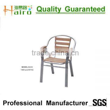 stackable all weather aluminum chair