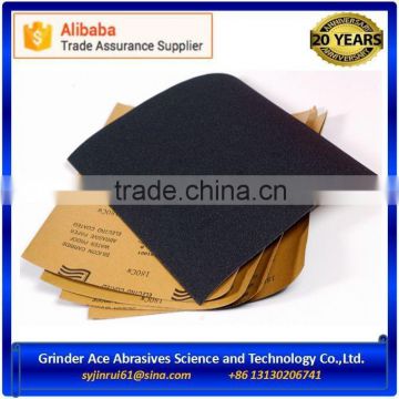 High quality Silicon Carbide Waterproof Sanding Paper