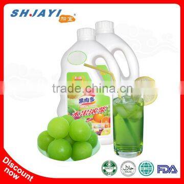 New product promotion for 50 Times fruit green apple juice companies