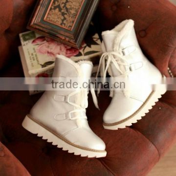 2016 Top quality low price flat half boots for hot-selling CP6598