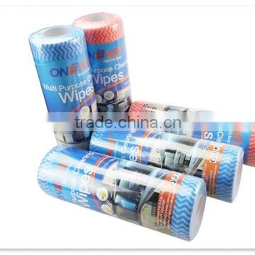 Multi-purpose absorbent wood pulp & polyester window cleaning cloth products