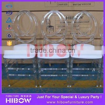 china chair supplier resin wedding tiffany clear phoenix chair