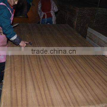 Linyi 3.0mm natural teak plywood