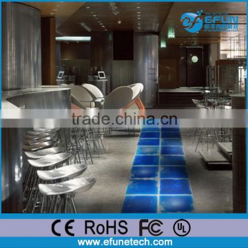 500*500mm easy pave commercial decorative floor,restaurant pvc ecolor liquid tile