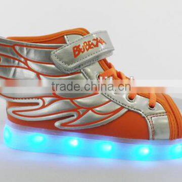 Popular Simulation Children Led Lighting Shoes Sizes From 25 to 37#