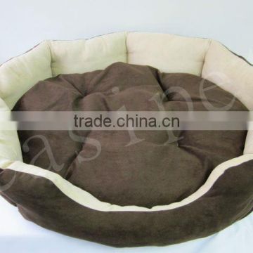 105cm Oval Pet Bed with Cushion