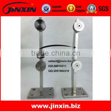 JINXIN custom 316 stainless steel spigots glass railing / glass fencing australia clamp