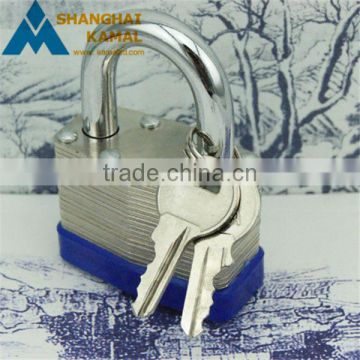 Laminated padlock for container