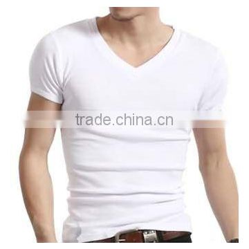 v-neck white t-shirts wholesale