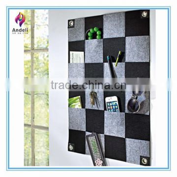 hot new products for 2015 hanging felt wall organizer pocket