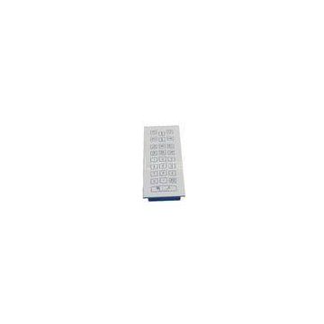 IP65 scratch proof Industrial Membrane Keyboard with numeric keypad