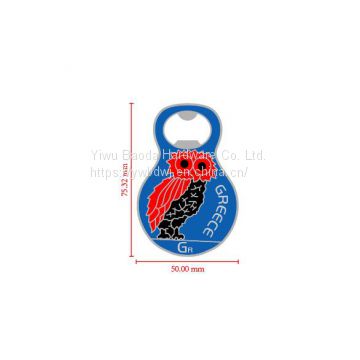 Athens owl openerSupply Greek tourist souvenirs key to Greek key buckle custom Bottle opener