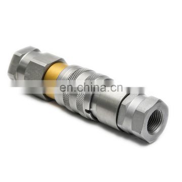 China quick release fitting hydraulic couplings flat face 1inch bsp
