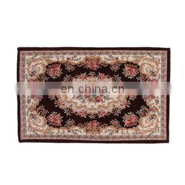 New design printed carpet best quality luxury refined palace style living room non-slip chennille printing rug