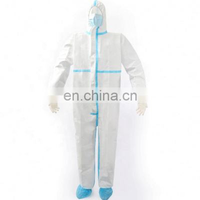 CE EN 14126 14605 13034 13982 Type 3b 4b 5b 6b Medical Suit Sterile Disposable Protective Clothing Virus