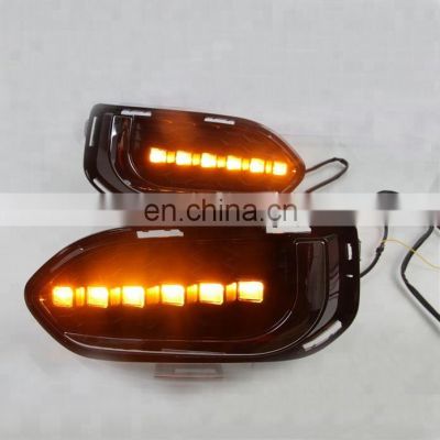 Car Spare Parts High Quality Modified Led Daylight Fog Lamp cover for Fit/Jazz 2018