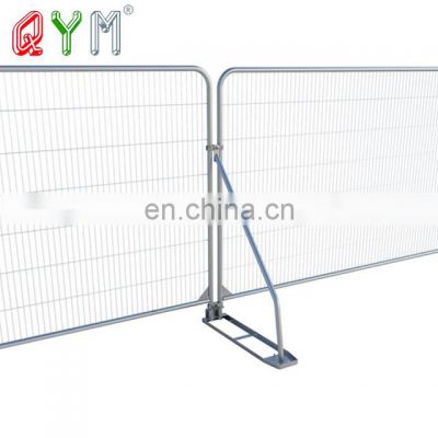 Temporary Fence Panel For Construction Crowd Control Barrier