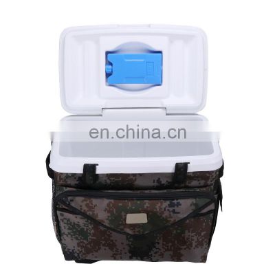portable outdoor sample modern portable hiking camping trolley fabric sample  hot sale camping custom cooler with wheels