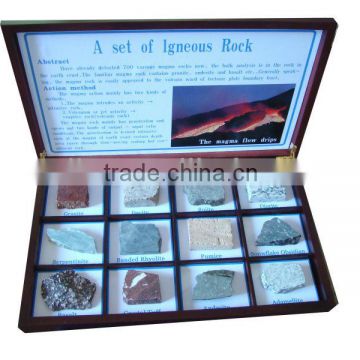 A Set of Igneous Rock specimen