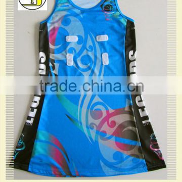 OEM sportswear custom new style netball dress