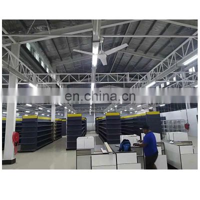 China Steel Structural Metal Frame Prefabricated Workshop Commercial Building